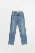 Mid straight tall jeans