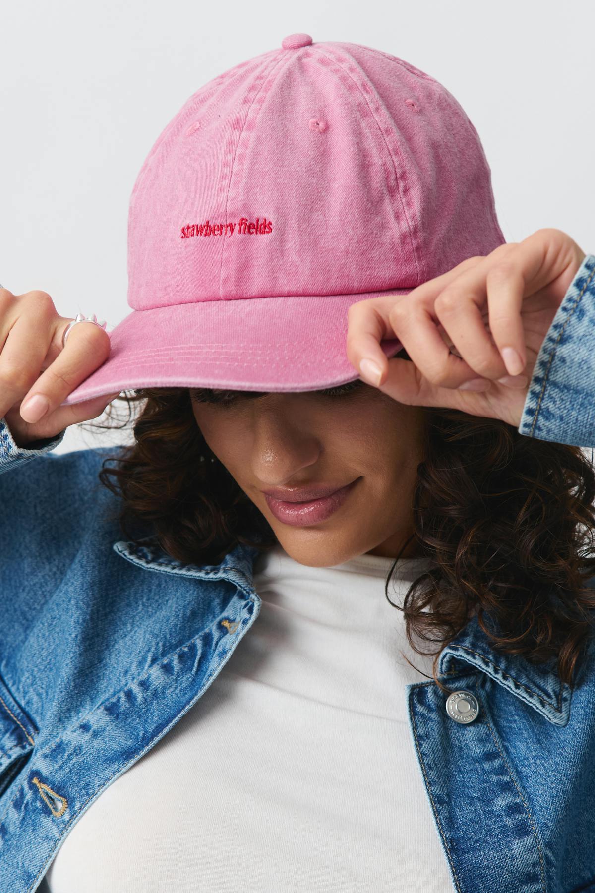washed cotton cap