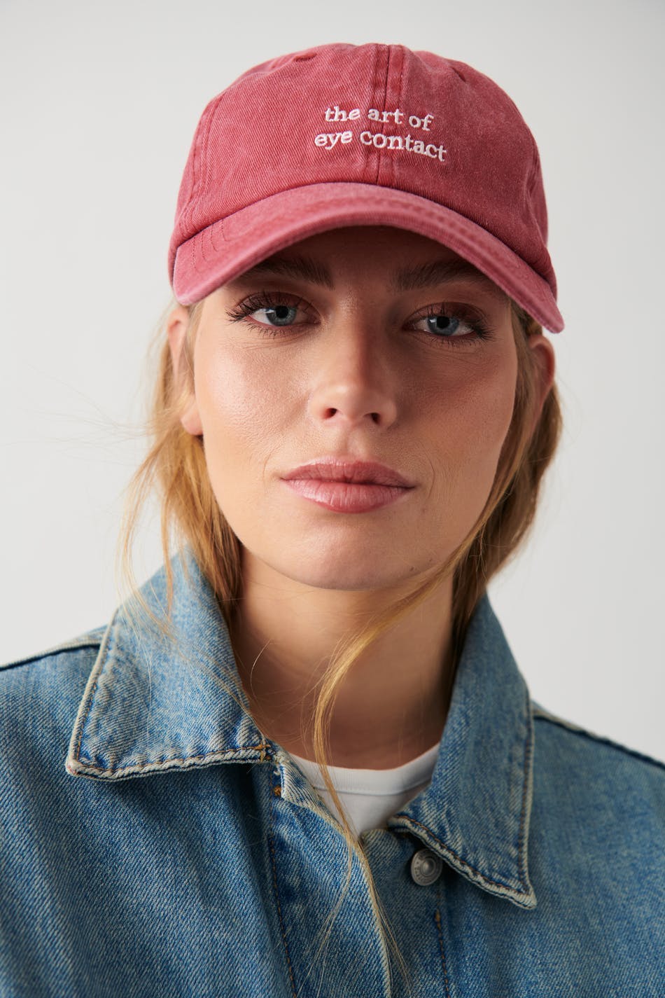 washed cotton cap