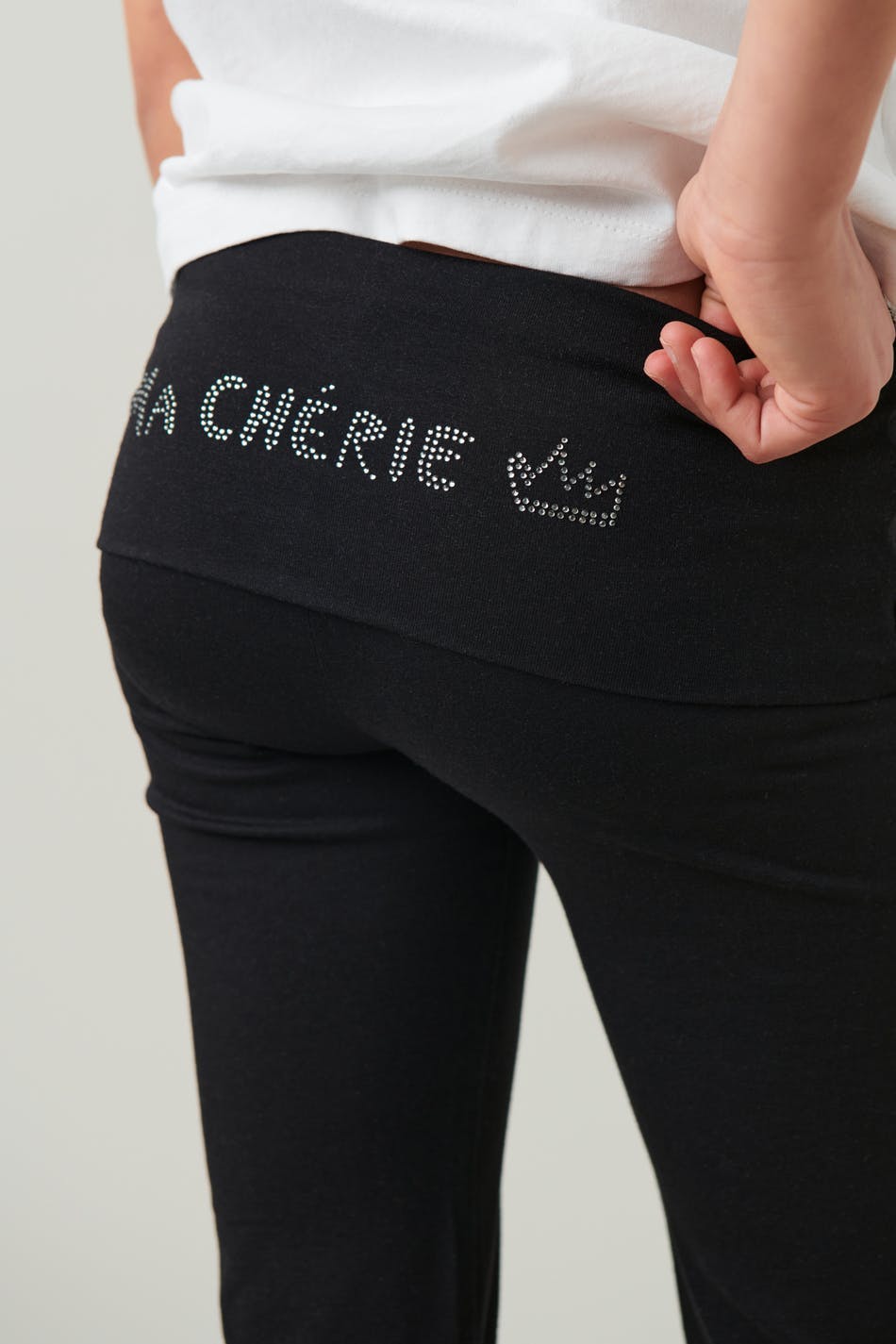 Y printed yoga leggings