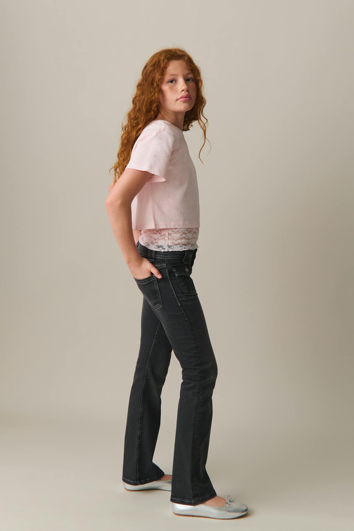 Y cropped tee