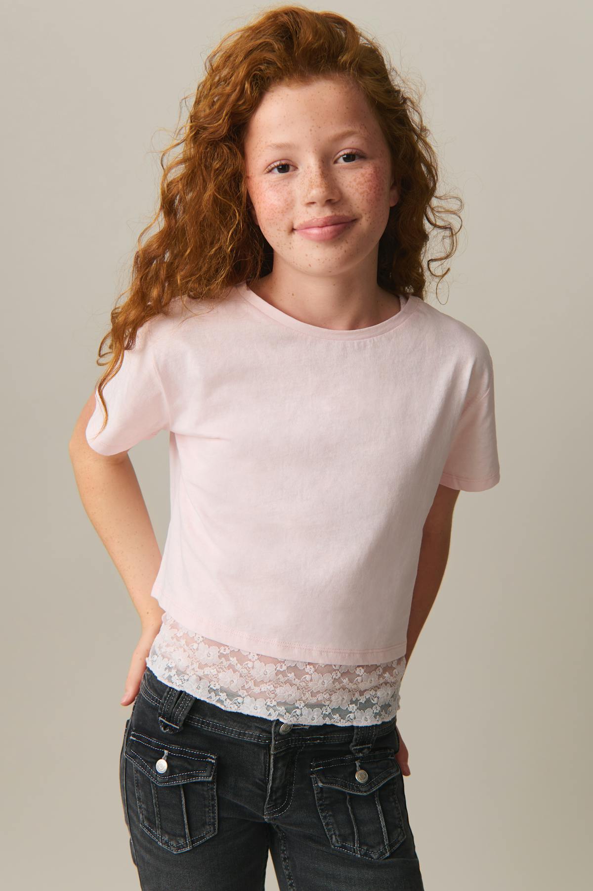 Y cropped tee