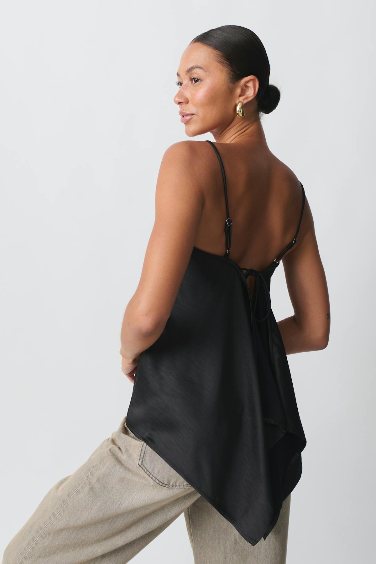 Satin singlet