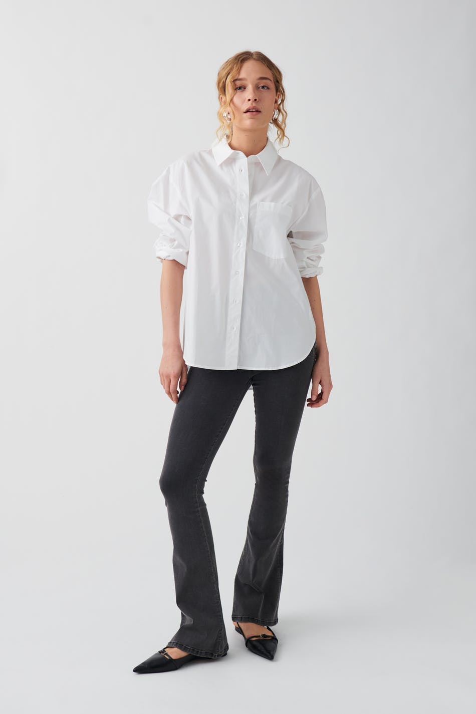 Soft flare jeans