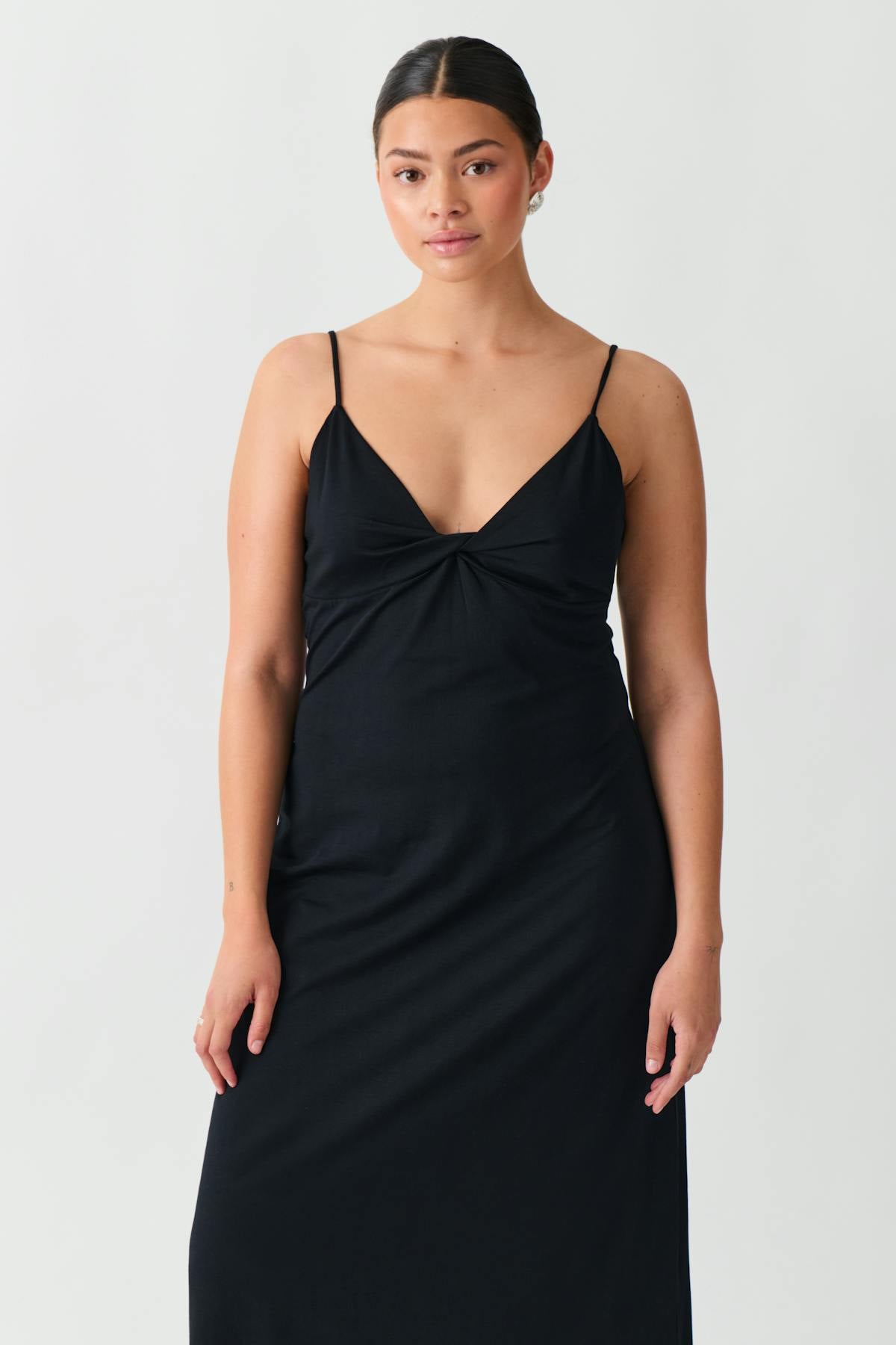 Twisted strap dress