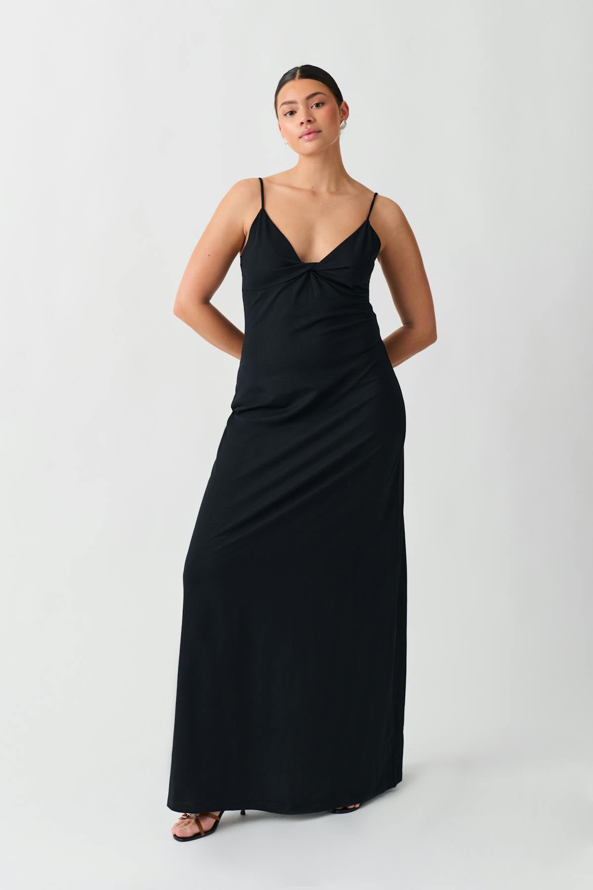 Twisted strap dress