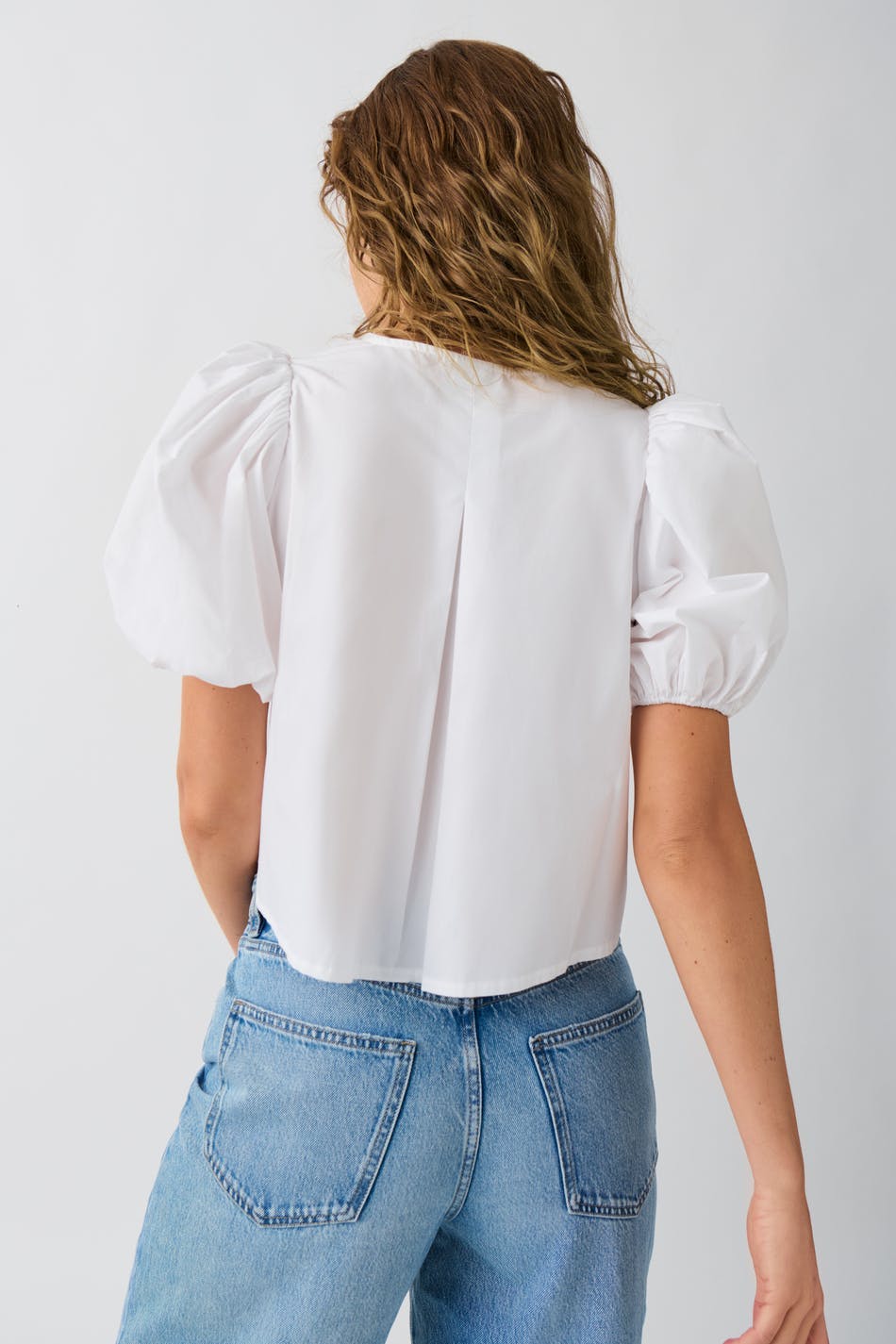 Puff sleeve blouse