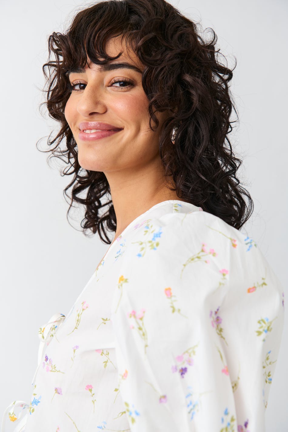 Puff sleeve blouse