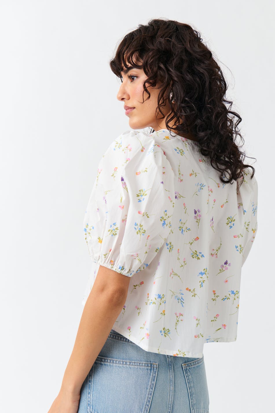 Puff sleeve blouse