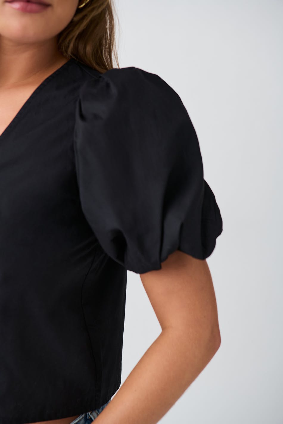 Puff sleeve blouse