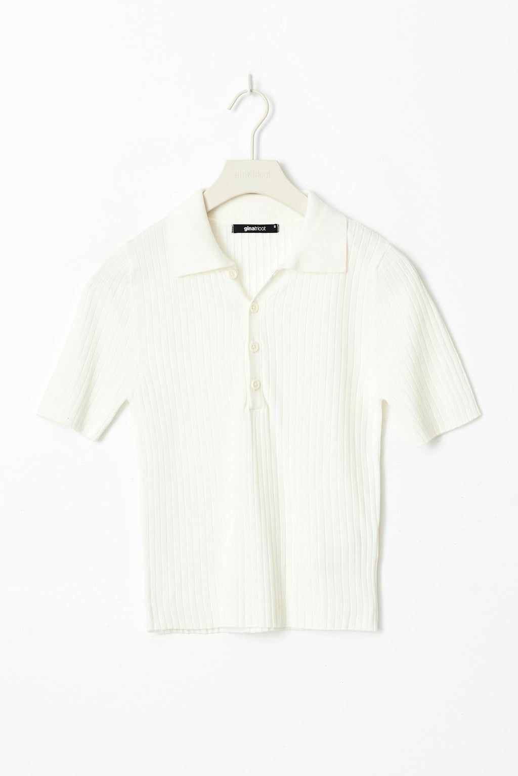 Knitted collar top