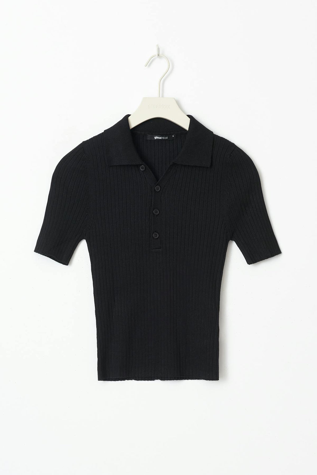 Knitted collar top