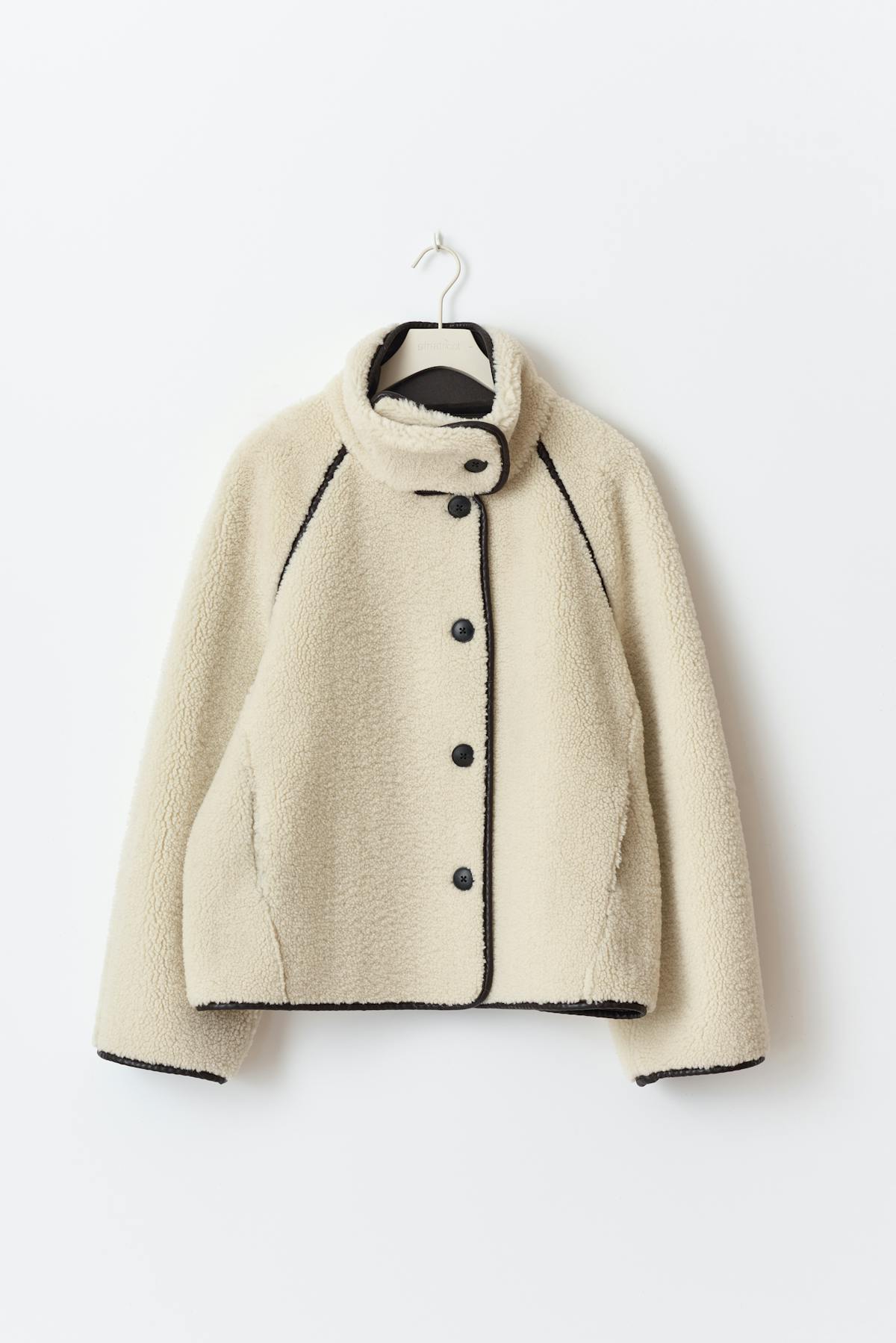 Reversible teddy jacket