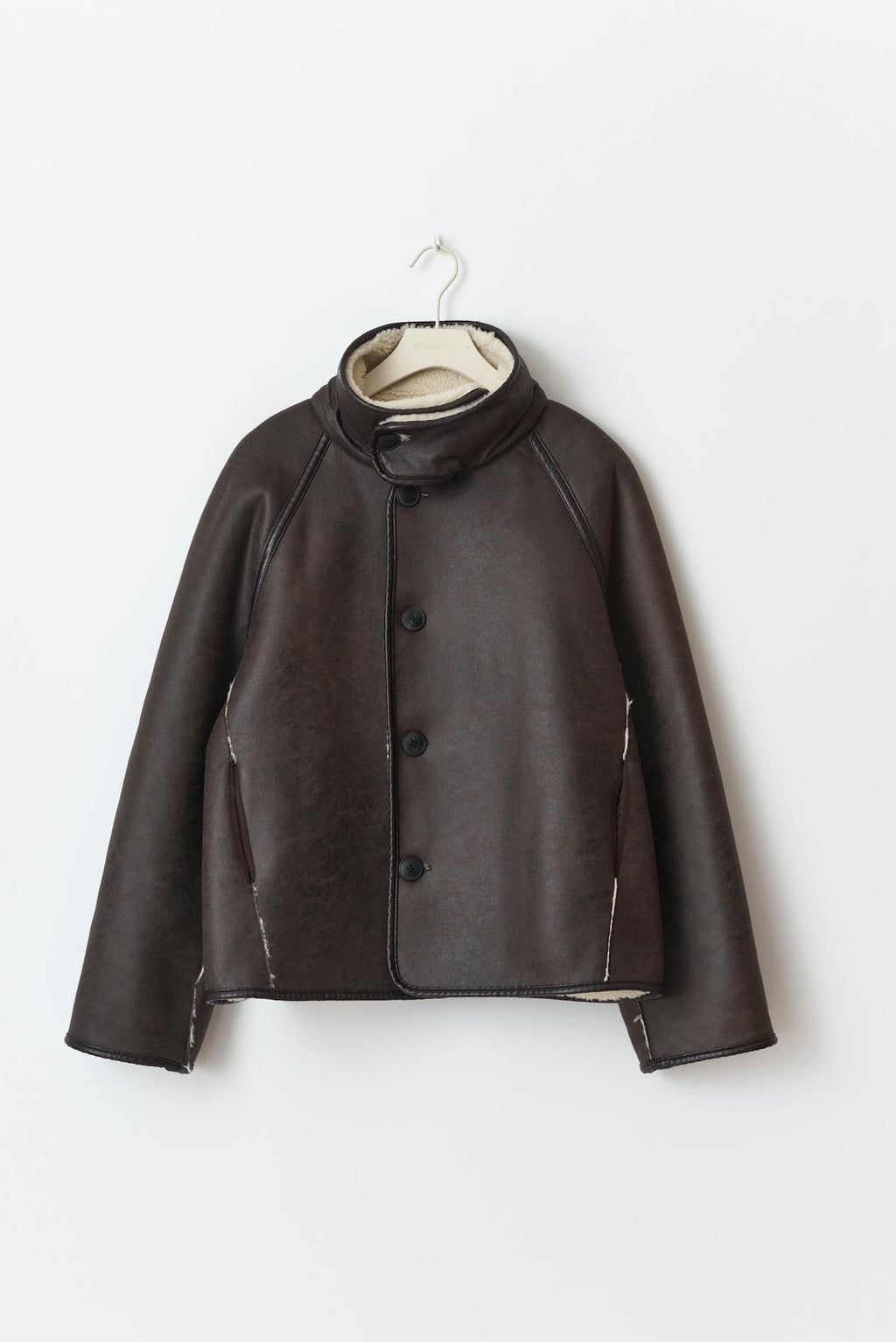 Reversible teddy jacket