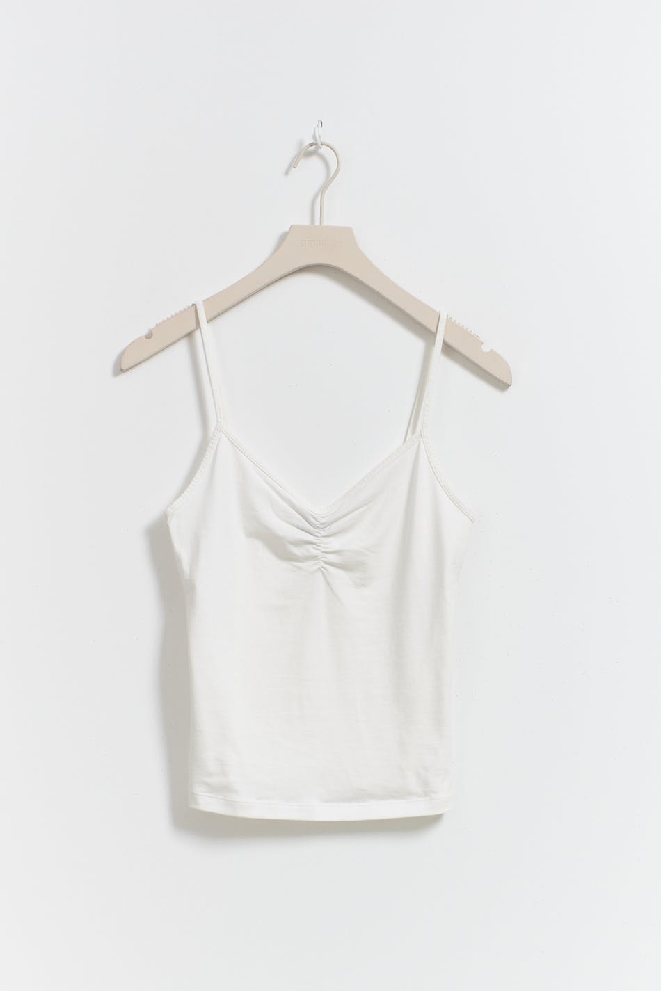 V-neck ruched singlet