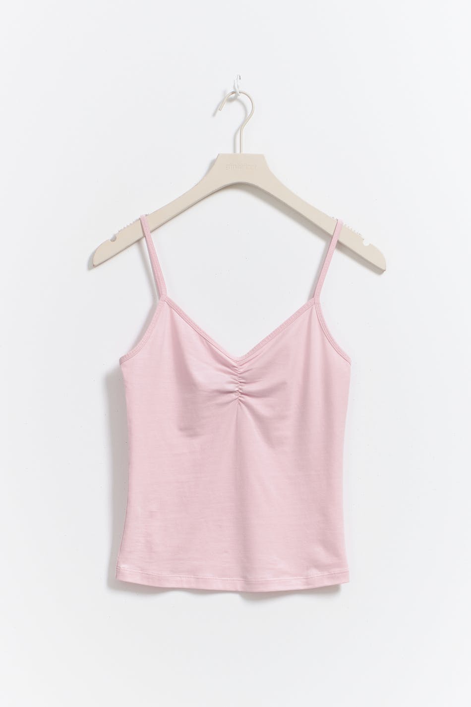 V-neck ruched singlet