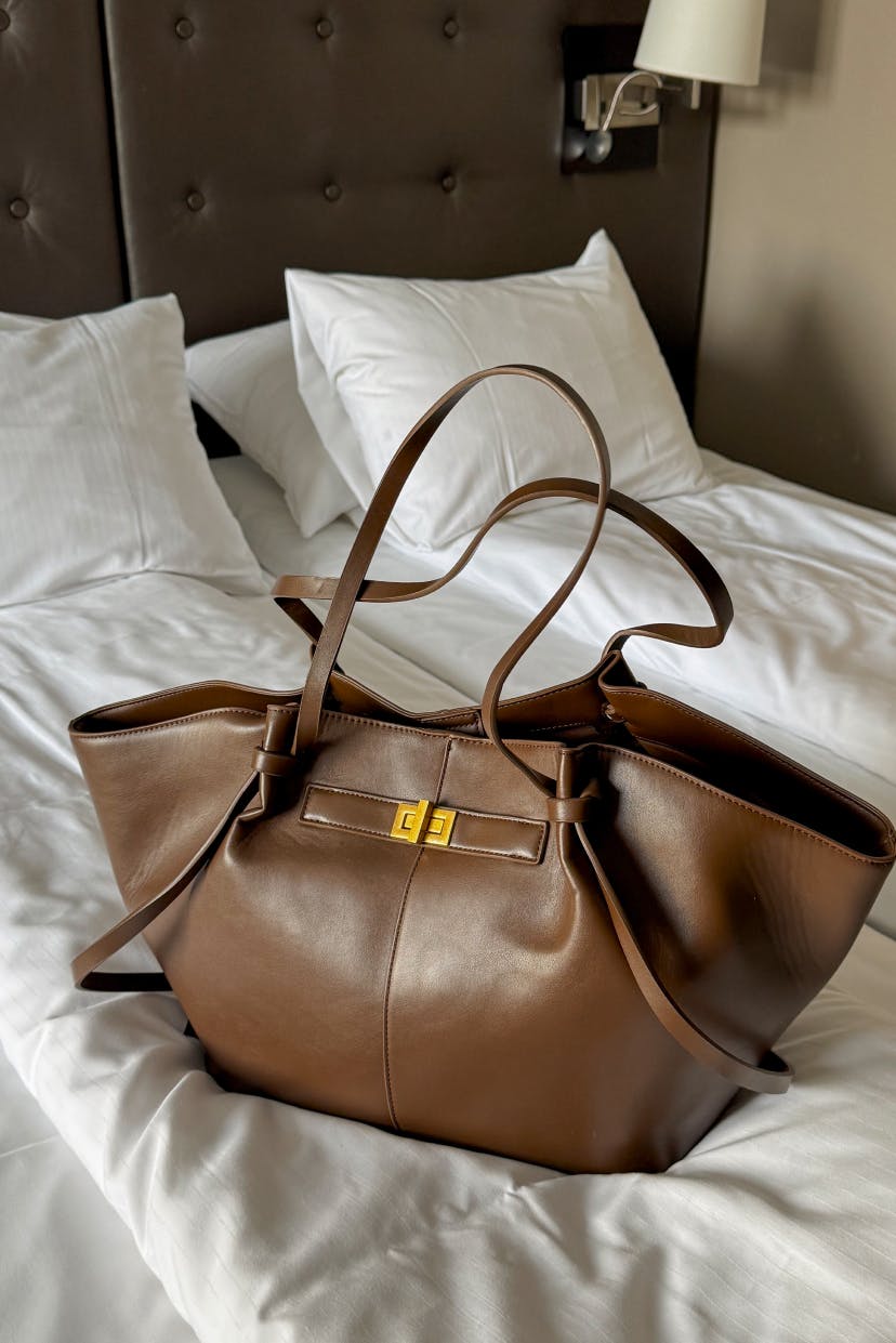 Long strap pu bag