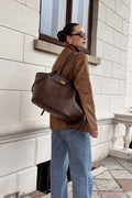 Long strap pu bag