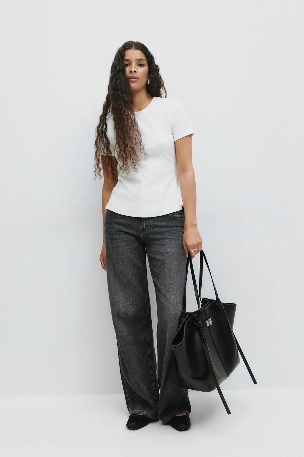 Long strap pu bag