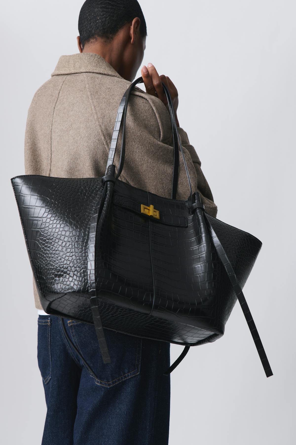 Long strap pu bag