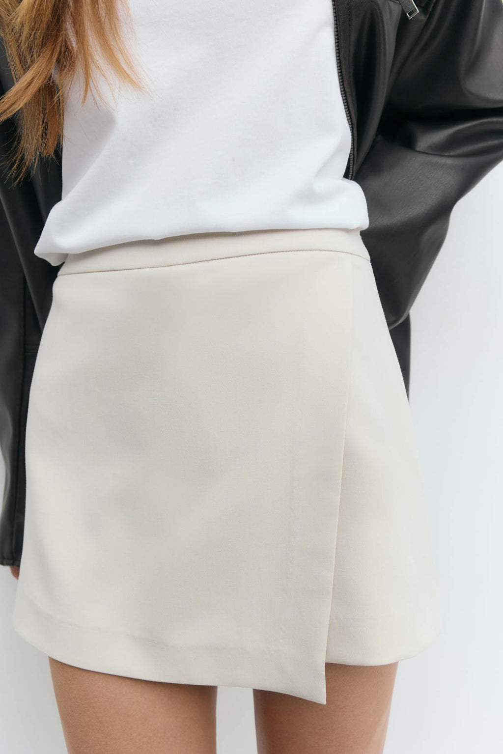 Mini wrap skort
