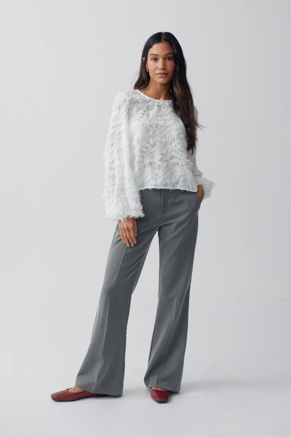 structured open back top