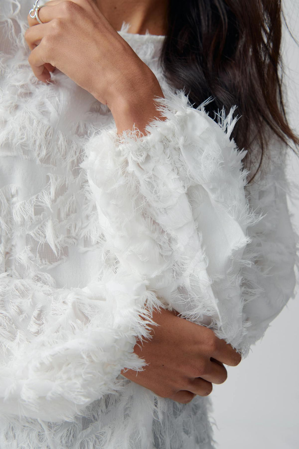 structured open back top