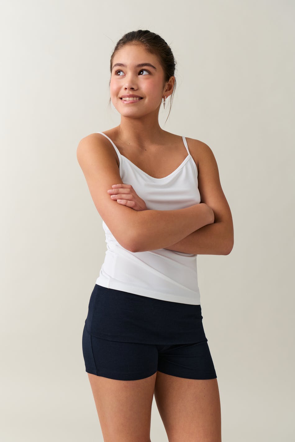 y low waist yoga shorts