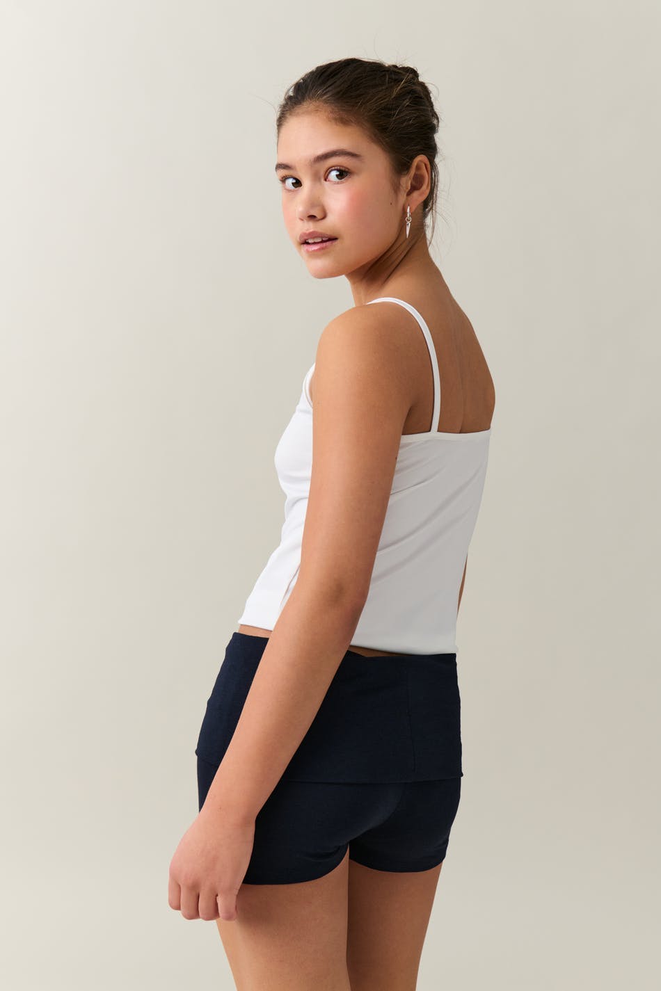 y low waist yoga shorts