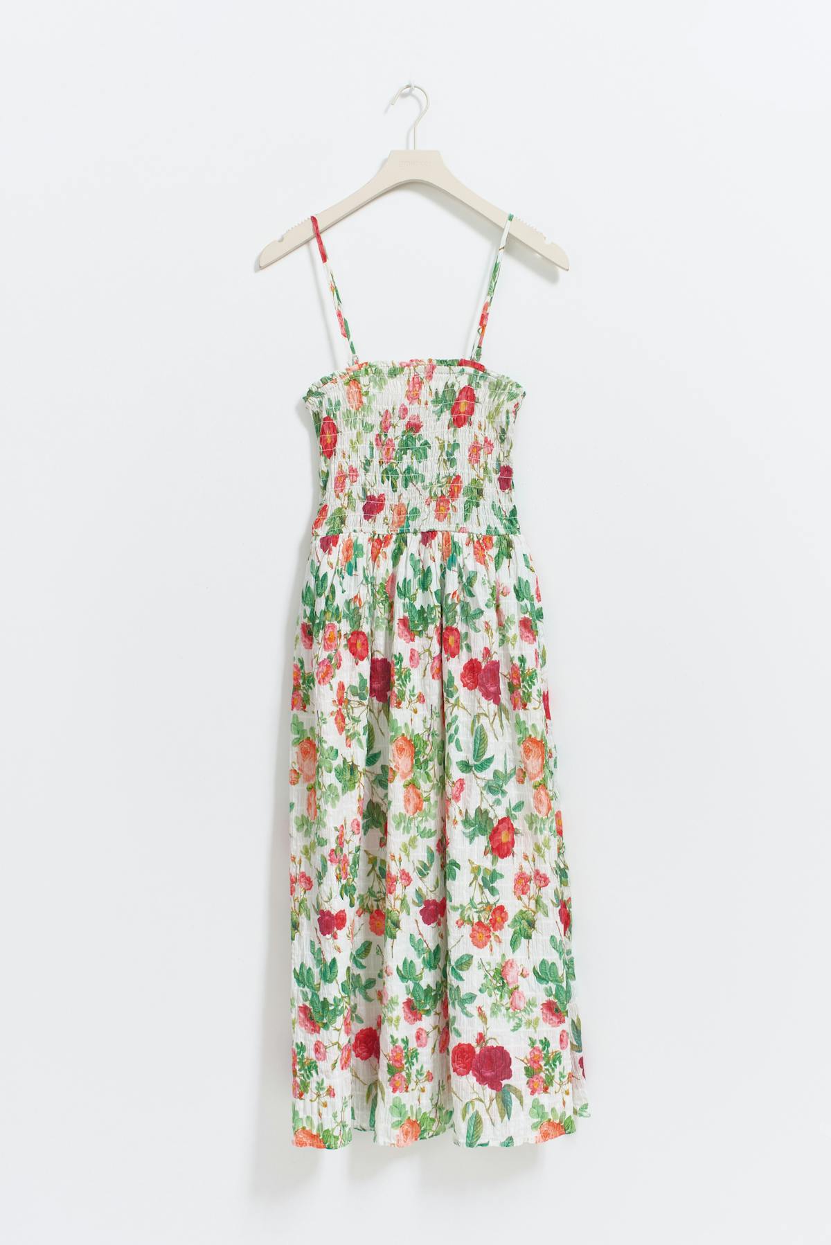 Tube midi smock dress