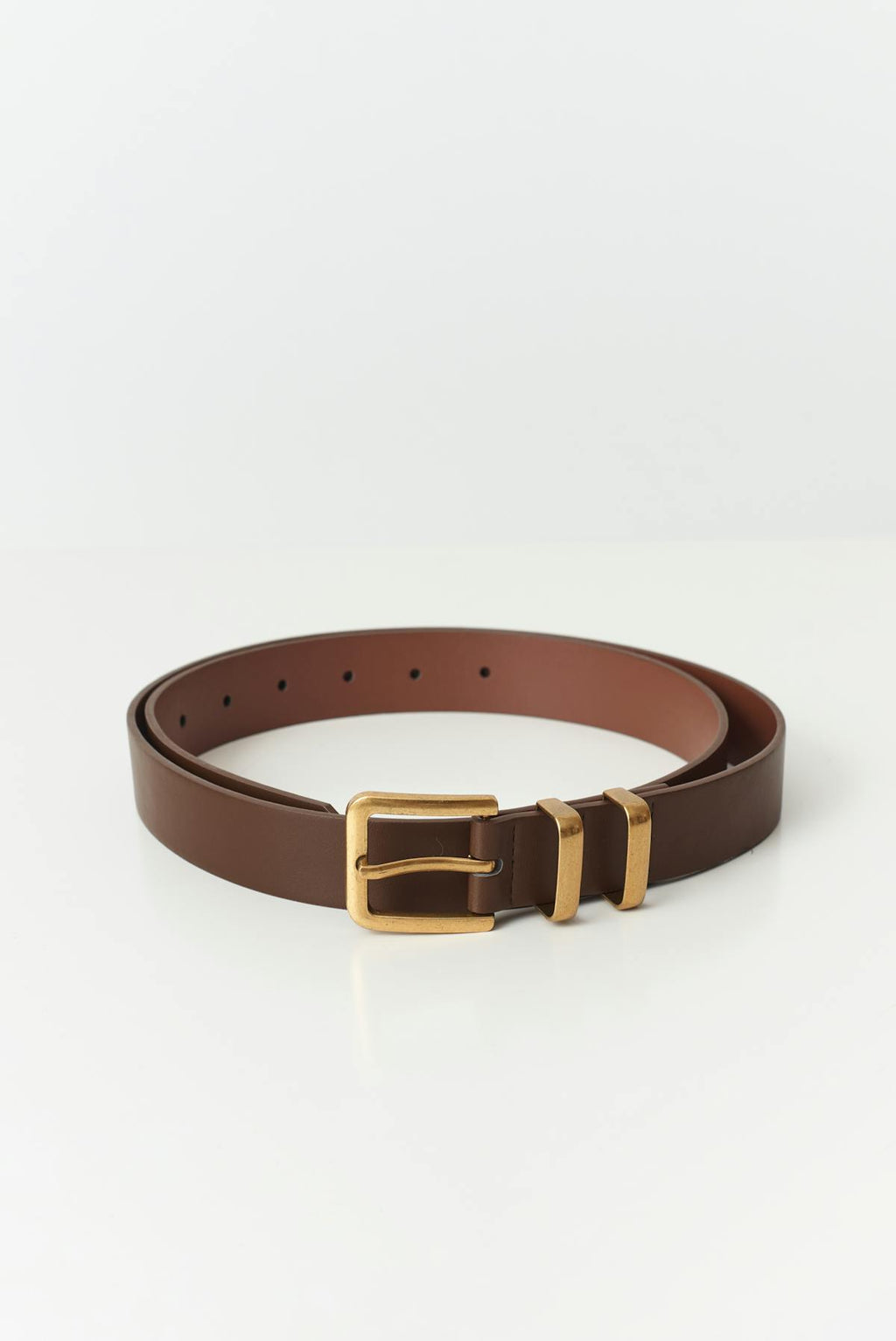 Two buckle belt