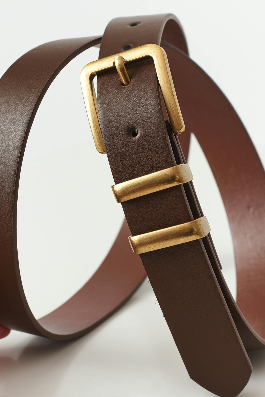 Two buckle belt