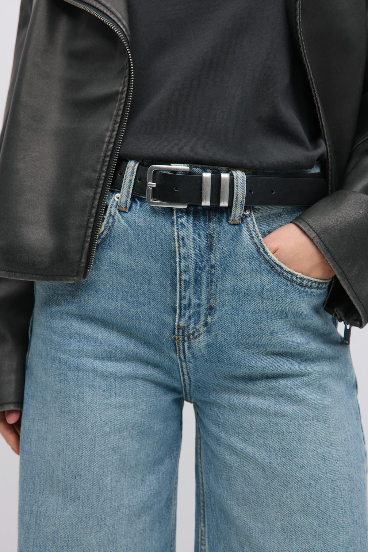 Two buckle belt