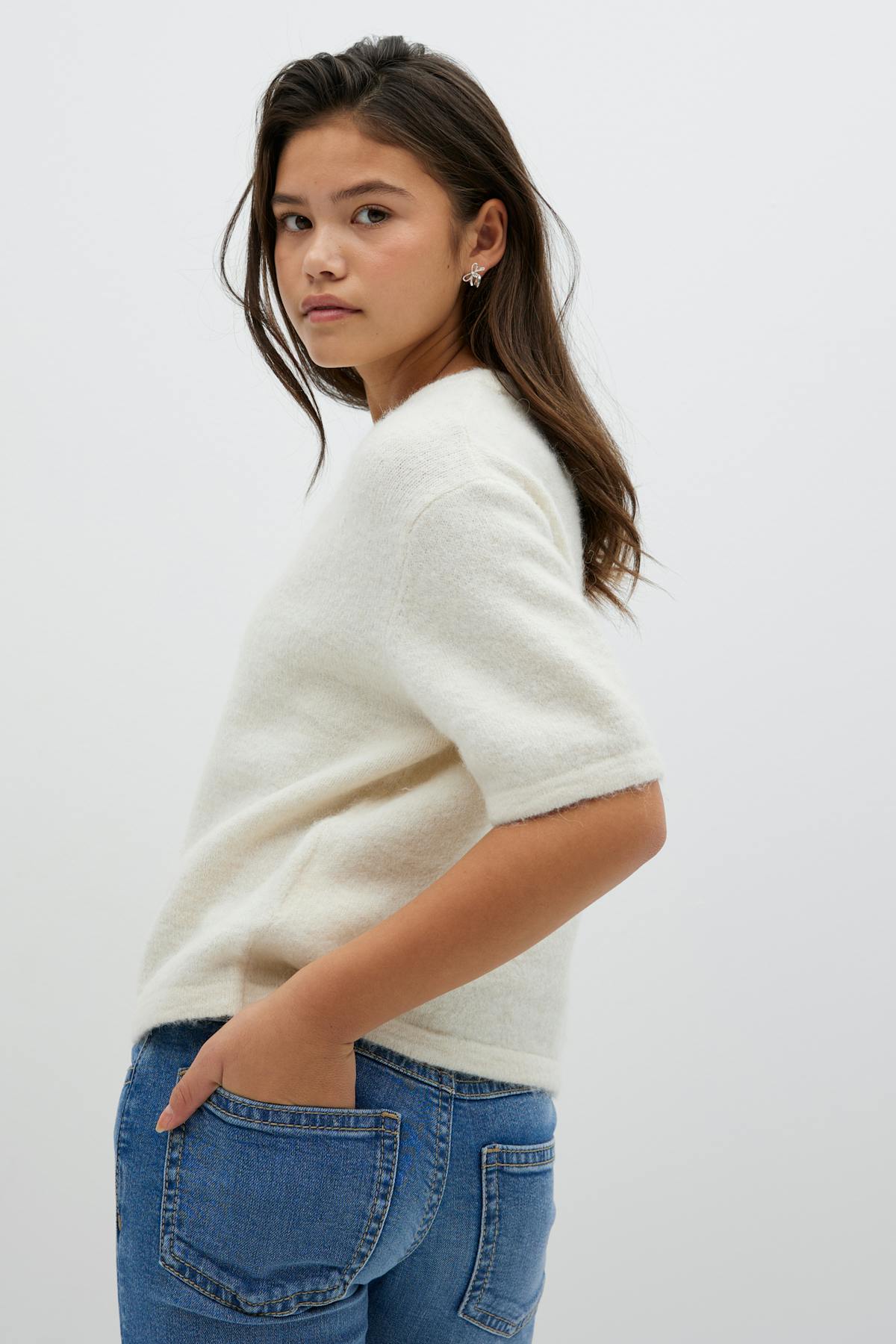 y kn short sleeve top