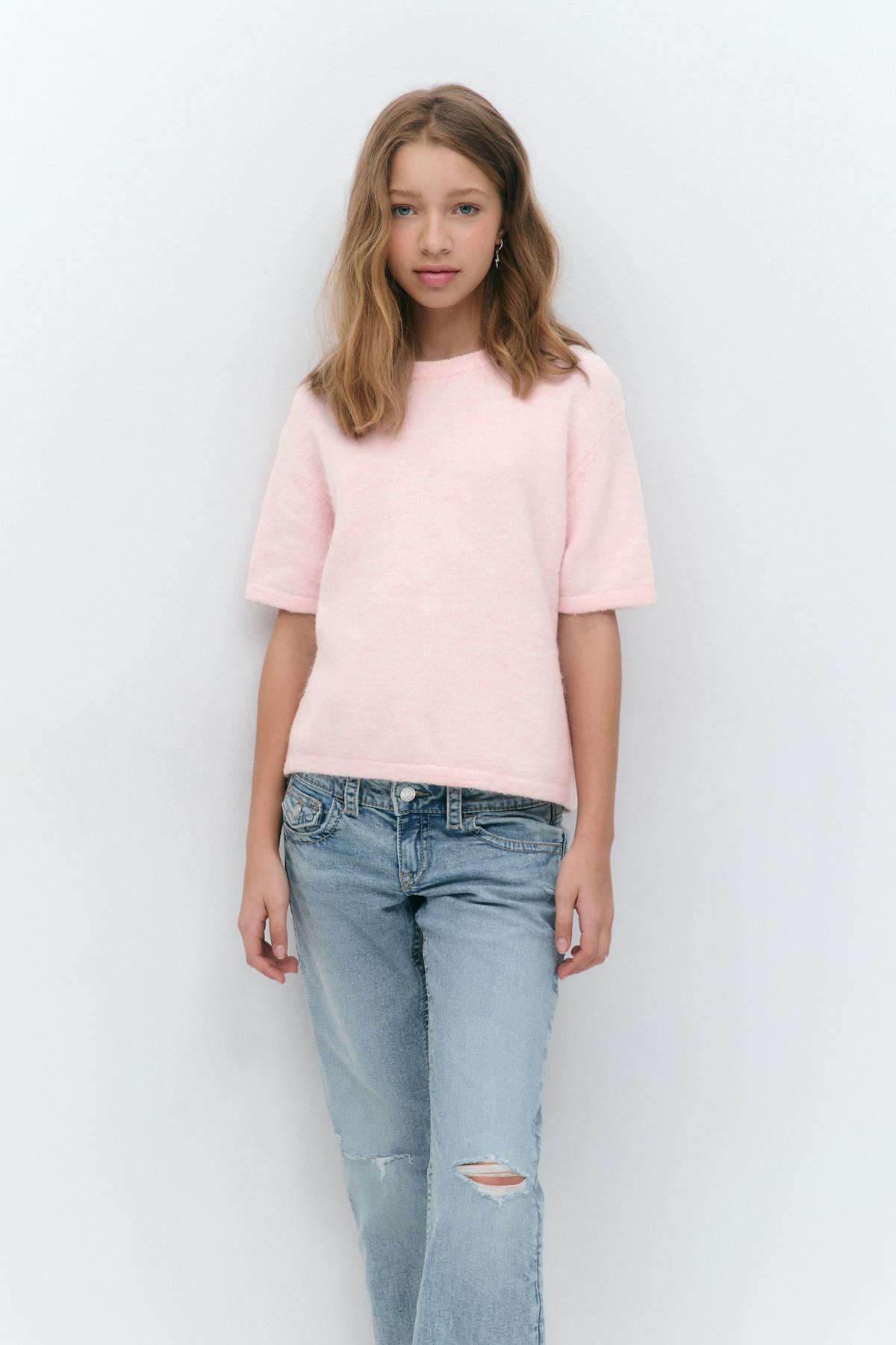 y kn short sleeve top