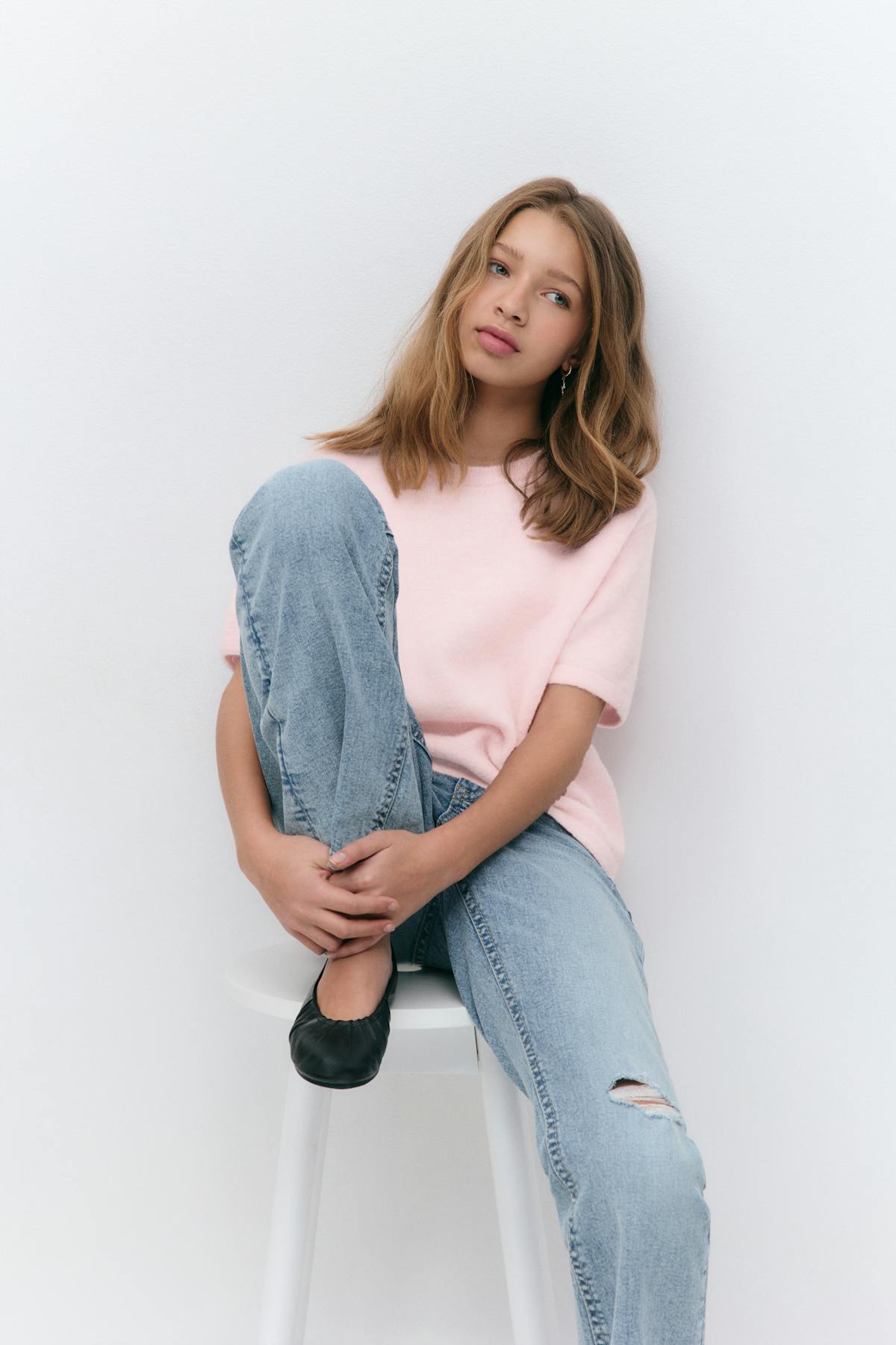y kn short sleeve top