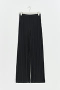 jersey plisse trousers