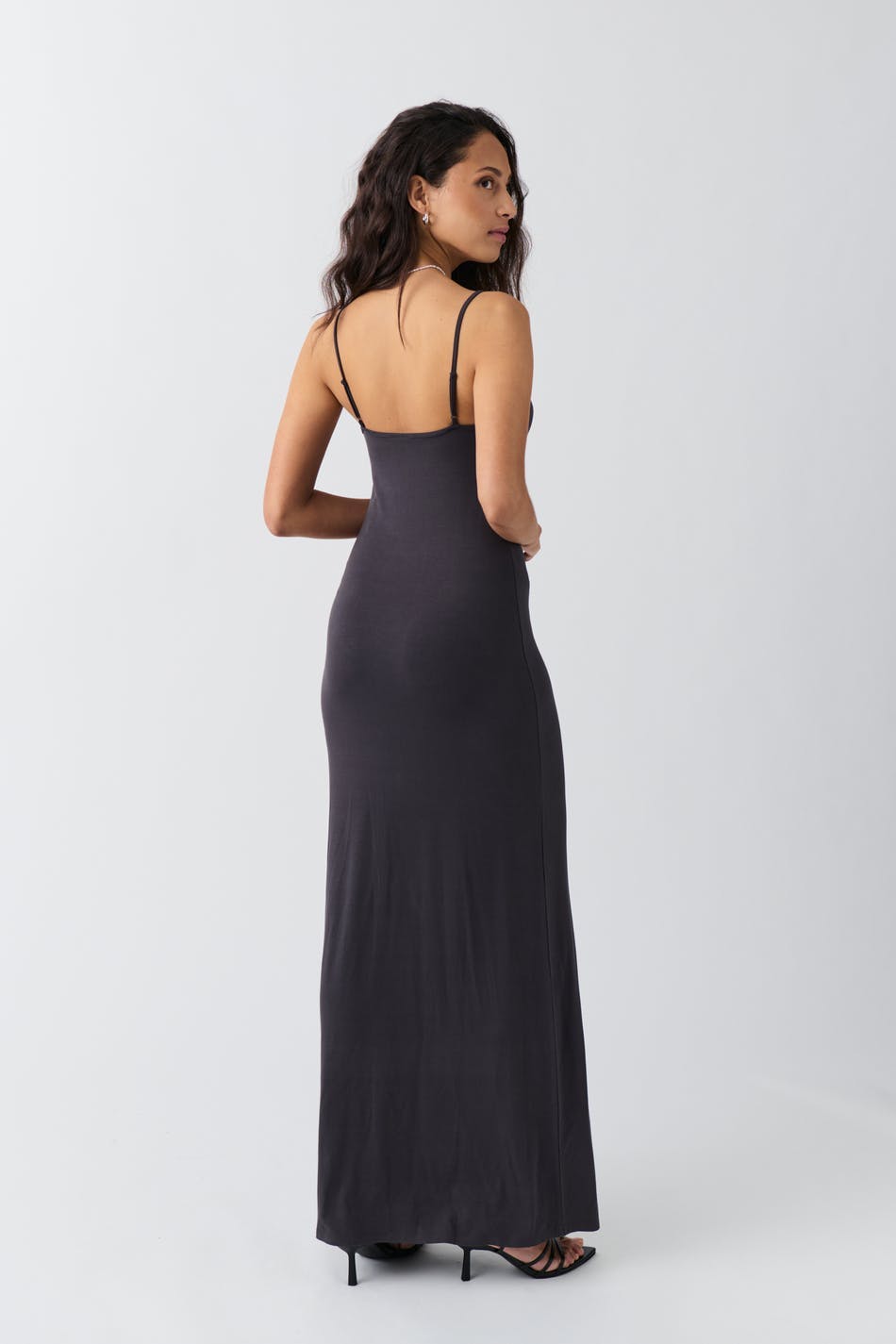 Tall maxi slip dress