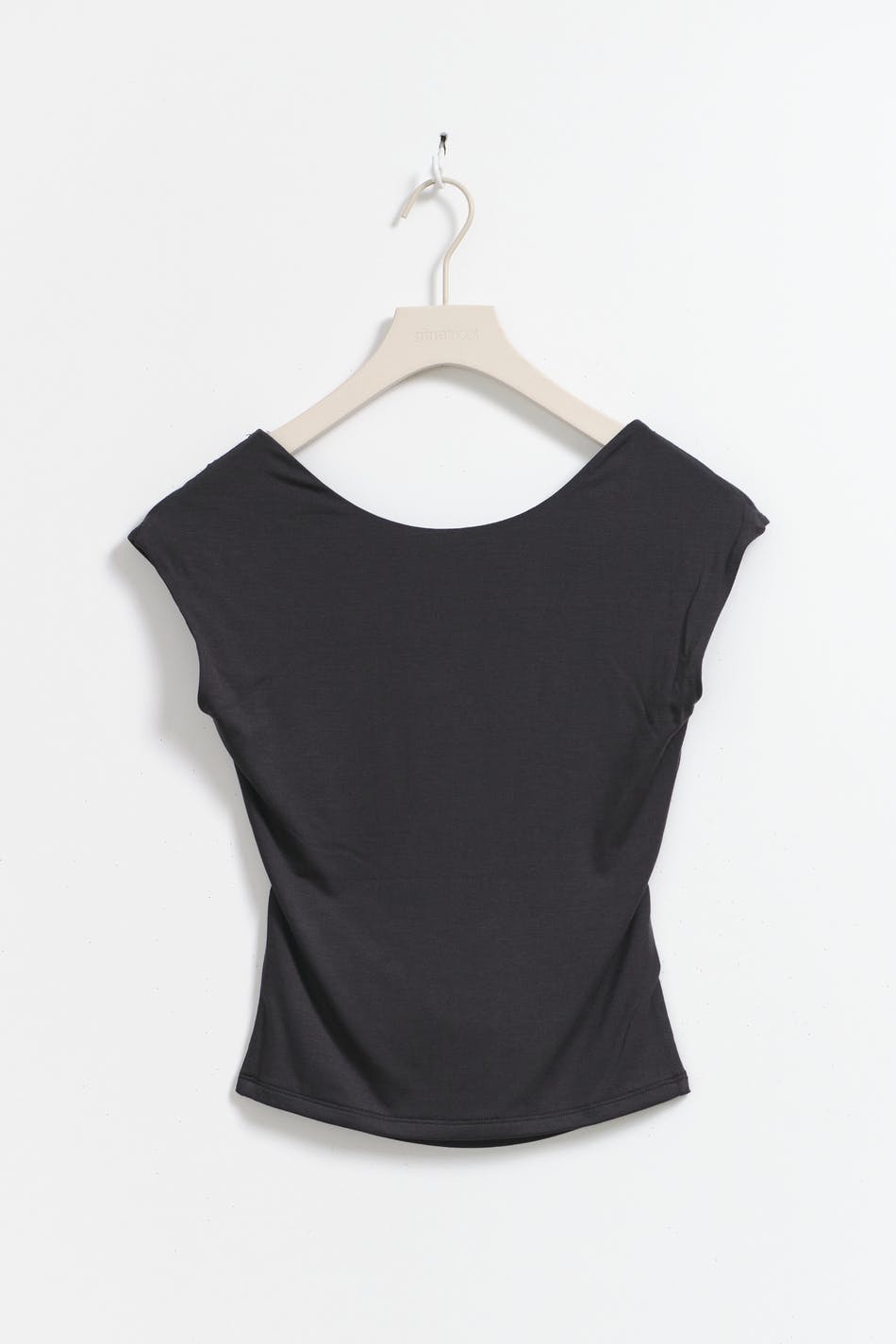 Soft touch open back top
