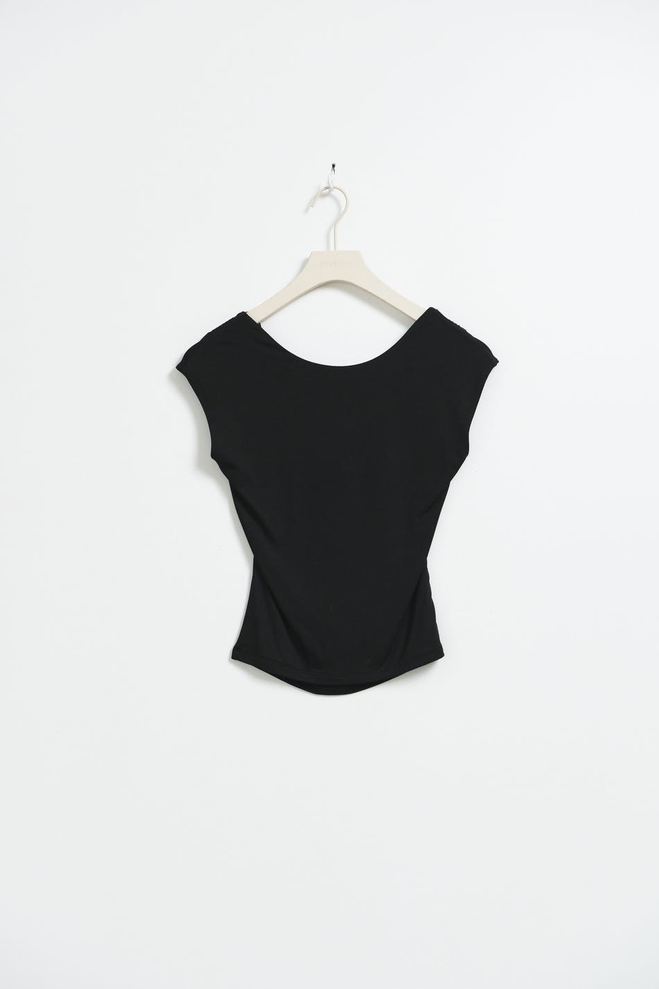 Soft touch open back top