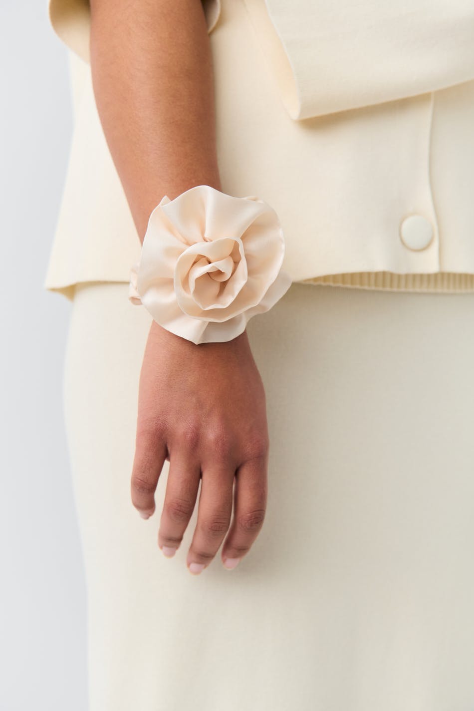 Big flower scrunchie