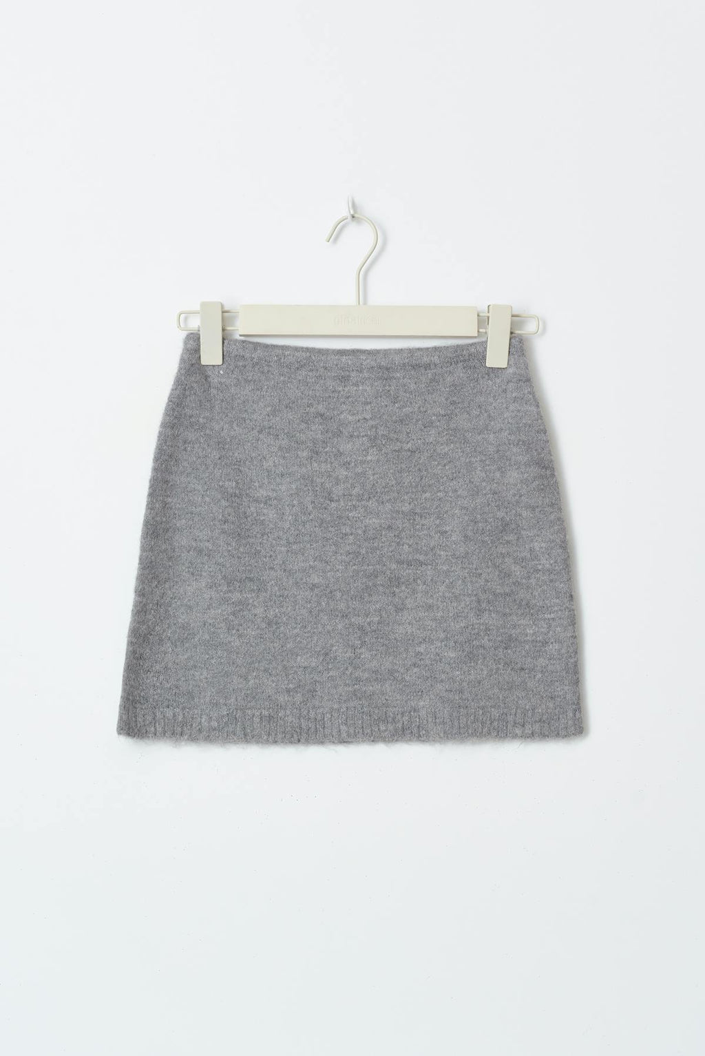 Knitted mini skirt