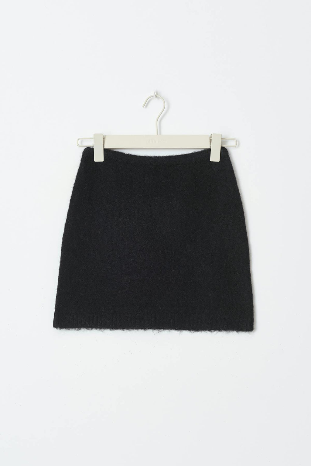 Knitted mini skirt