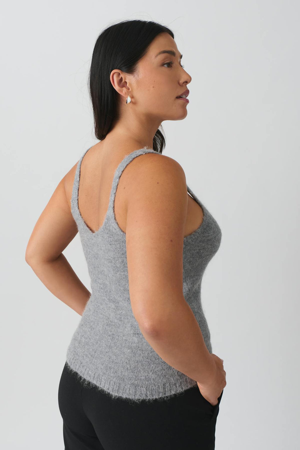 Knitted singlet
