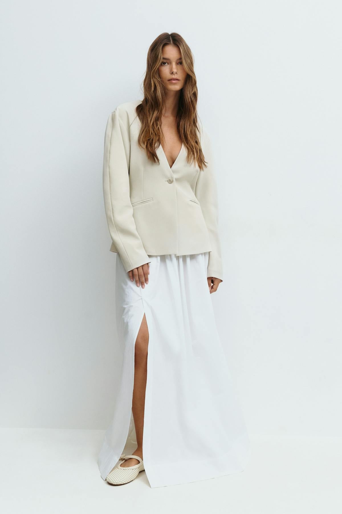Sculpted blazer