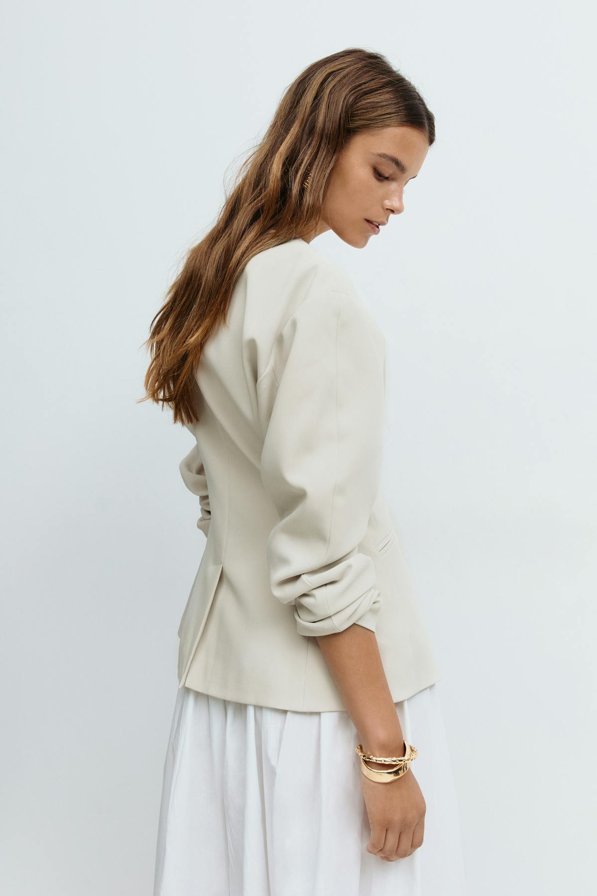 Sculpted blazer