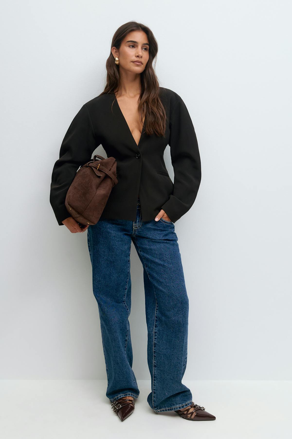 Sculpted blazer
