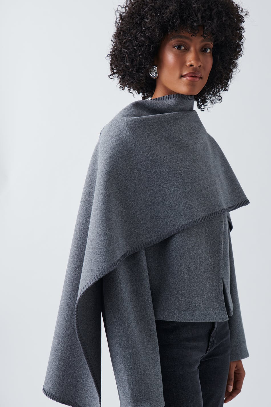 Blanket stitch scarf