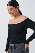 Tight off shoulder top