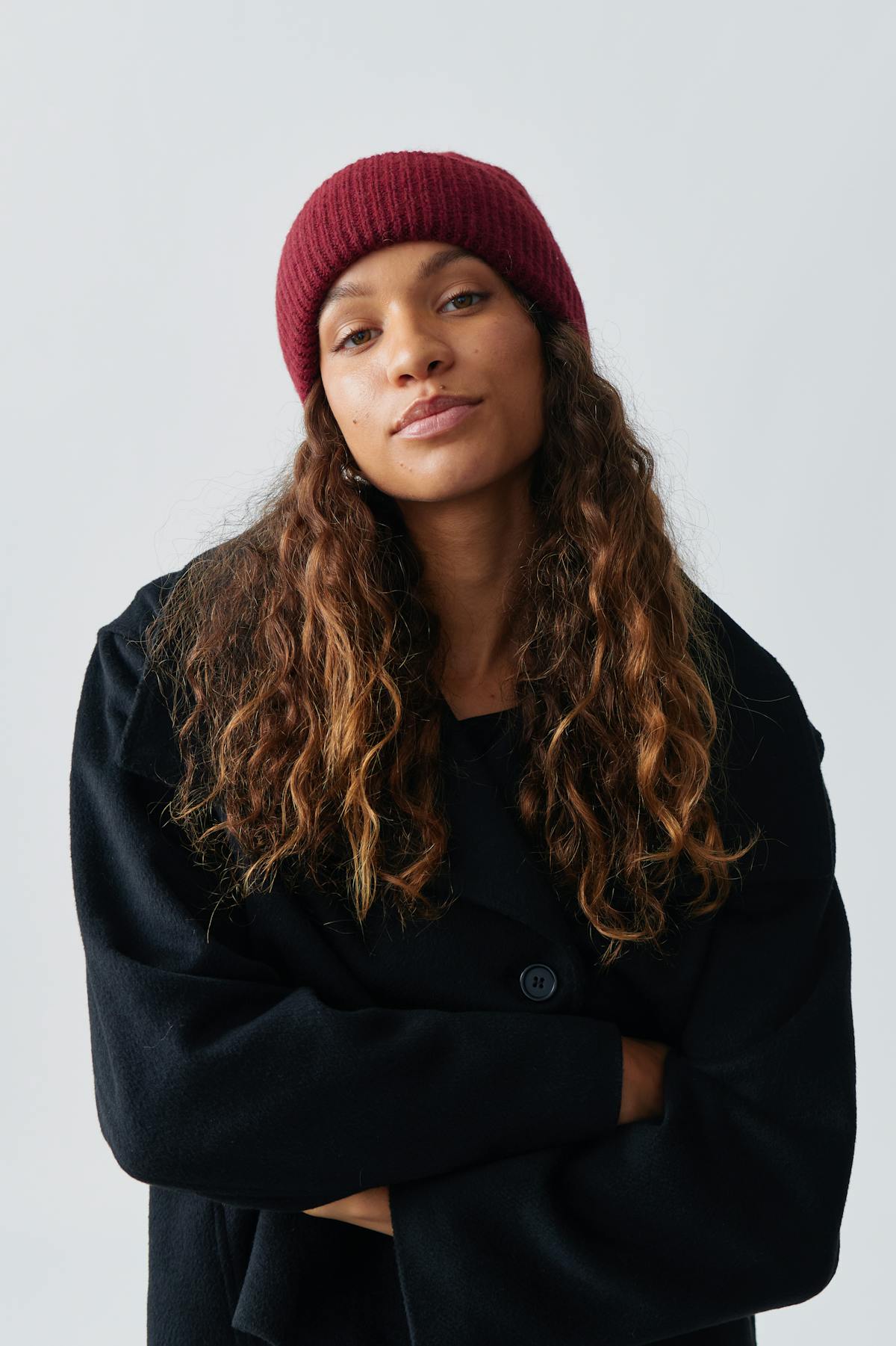 Rib beanie